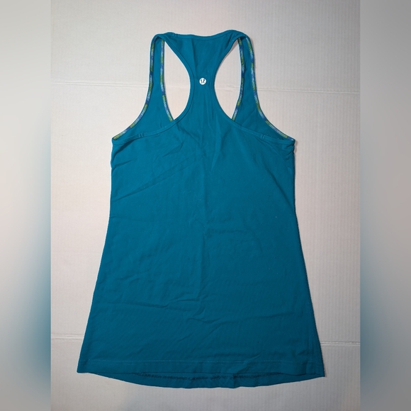 Lululemon | Cool Racerback Tank Top Teal Size L - Picture 4 of 5